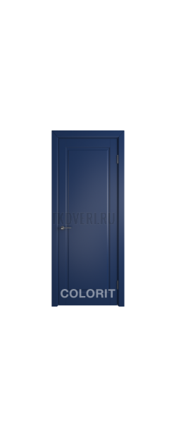Дверь эмаль К3 COLORIT ДГ Синяя эмаль