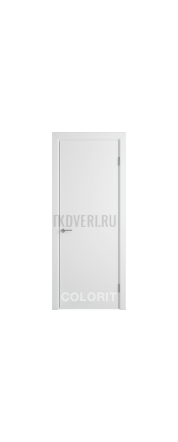 Дверь эмаль K6 COLORIT ДГ Белая эмаль