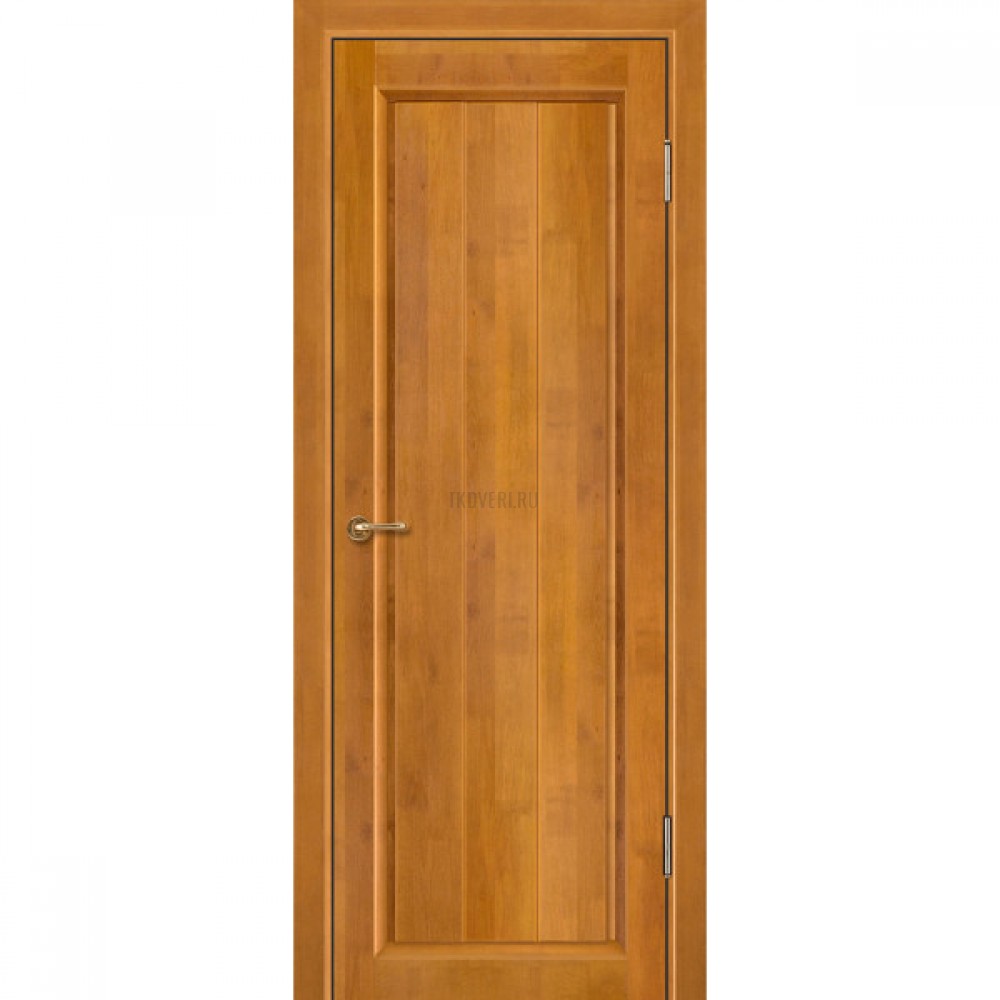 Дверь массив ольхи Версаль глухая Медовый орех