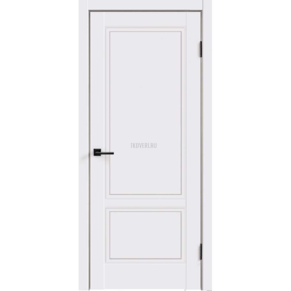 Дверное полотно Эмаль SCANDI 2P 600х2000 цвет Белый RAL9003