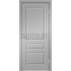 Дверь Экошпон VILLA 3P цвет Серый Эмалит