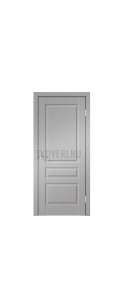 Дверь Экошпон VILLA 3P цвет Серый Эмалит