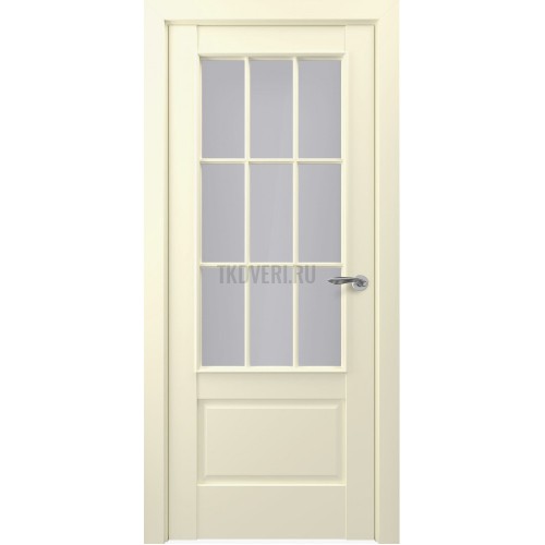 Межкомнатная дверь Zadoor-S Classic ПО Турин АК Тип-S Матовый Белый
