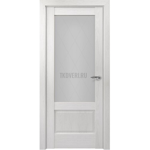 Межкомнатная дверь Zadoor-S Classic ПО Турин Тип-S Матовый Белый
