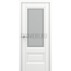 Межкомнатная дверь Zadoor Classic Baguette ПО Турин В2 Белый матовый