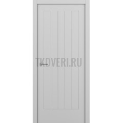 Межкомнатная дверь Zadoor Art-Lite ПГ Galera Эмаль Светло-Серый