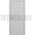 Межкомнатная дверь Zadoor Art-Lite ПГ Galera Эмаль Светло-Серый