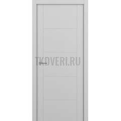 Межкомнатная дверь Zadoor Art-Lite ПГ Scala Эмаль Светло-Серый