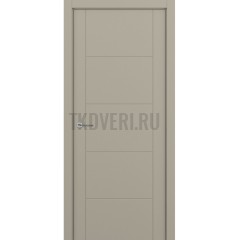 Межкомнатная дверь Zadoor Art-Lite ПГ Scala Эмаль Серый шелк