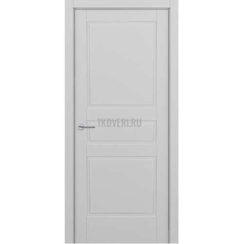 Межкомнатная дверь Zadoor Art-Lite ПГ Ампир Эмаль Светло-Серый