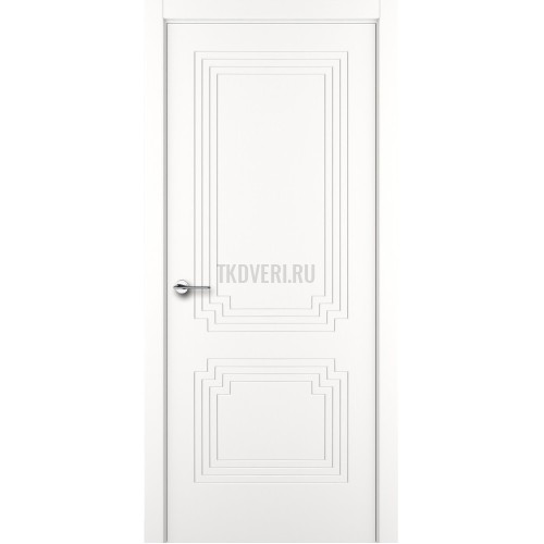 Межкомнатная дверь Zadoor Art-Lite ПГ Венеция 3 Эмаль Белый