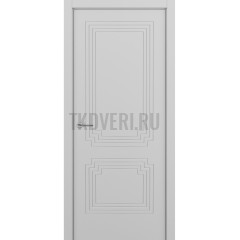 Межкомнатная дверь Zadoor Art-Lite ПГ Венеция 3 Эмаль Светло-Серый