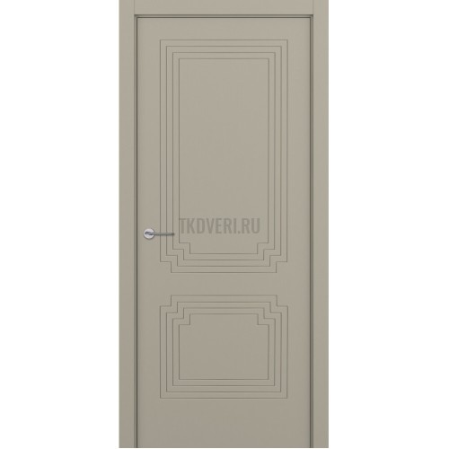 Межкомнатная дверь Zadoor Art-Lite ПГ Венеция 3 Эмаль Серый шелк