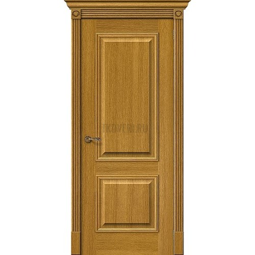 Дверь шпон Вуд Классик-12 глухая Natur Oak