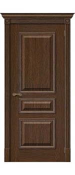Дверь шпон Вуд Классик-14 глухая Golden Oak