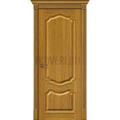 Дверь шпон Вуд Классик-52 глухая Natur Oak