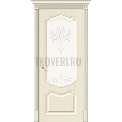 Дверь шпон Вуд Классик-53 остекленная