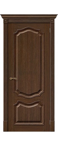 Дверь шпон Вуд Классик-52 глухая Golden Oak