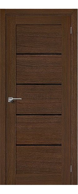 Дверь шпон Вуд Модерн-22 остекленная Golden Oak