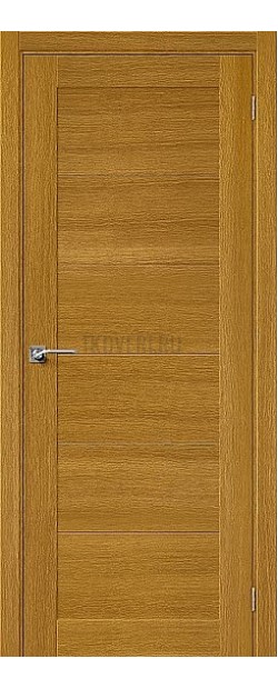 Дверь шпон Вуд Модерн-21 глухая Natur Oak