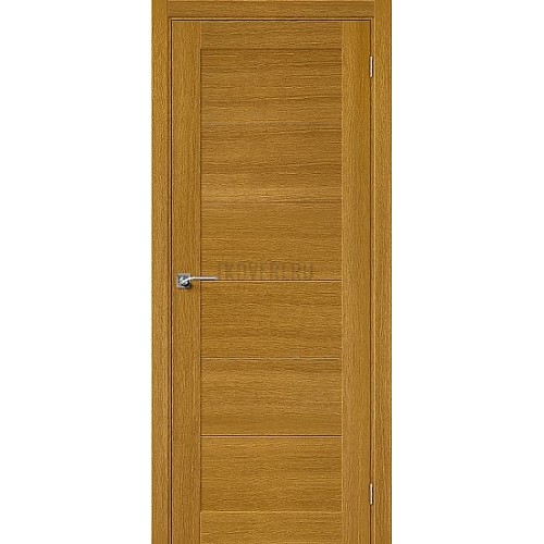 Дверь шпон Вуд Модерн-21 глухая Natur Oak