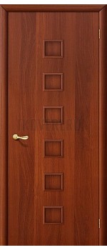 Ламинированная дверь глухая МДФ ИталОрех 010-0137