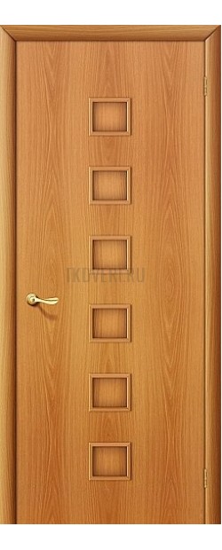 Ламинированная дверь глухая МДФ с финишным покрытием МиланОрех 010-0143