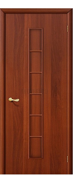 Ламинированная глухая дверь МДФ кромка ПВХ ИталОрех 010-0268