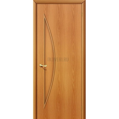 Ламинированная дверь глухая из МДФ МиланОрех 010-0413 190*55