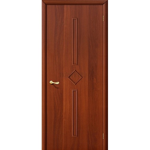 Дверь ламинированная из МДФ с финишным покрытием ИталОрех 010-0558 (глухая)