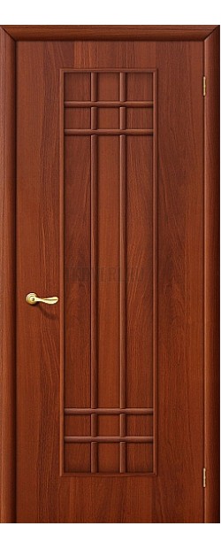 Ламинированная дверь глухая МДФ ИталОрех 010-0109