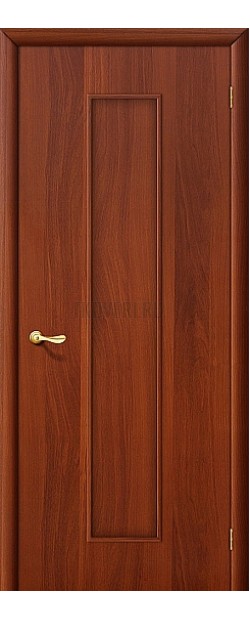 Ламинированная дверь глухая МДФ c финиш-пленкой ИталОрех 010-0163
