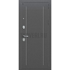 Дверь входная Groff Т2-220 Антик Серебро / Cappuccino Veralinga