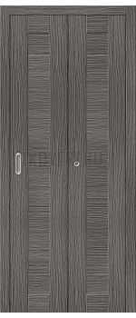 Дверь книжка экошпон Порта-21 Grey Veralinga