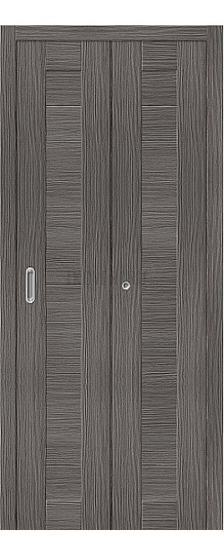 Дверь книжка экошпон Порта-21 Grey Veralinga