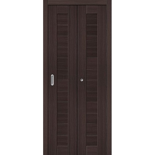 Дверь книжка экошпон Порта-21 Wenge Veralinga