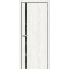 Браво-1.55 Эко Шпон White Dreamline Mirox Grey