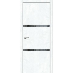 Браво-2.55 Эко Шпон Snow Art Mirox Grey