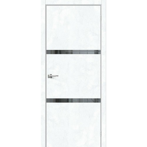 Браво-2.55 Эко Шпон Slate Art Mirox Grey