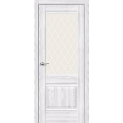 Прима-3 Эко Шпон Riviera Ice White Сrystal