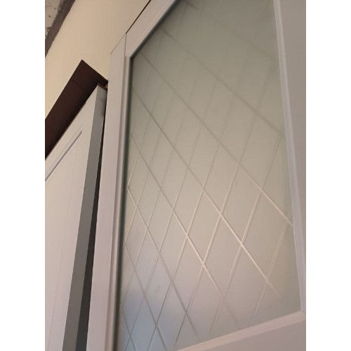 Межкомнатная дверь Эмалит-1 белая