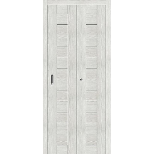 Дверь книжка экошпон Порта-21 Bianco Veralinga