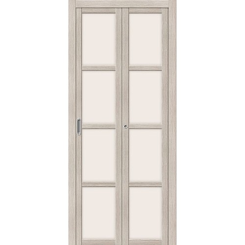 Дверь книжка экошпон Твигги V4 Cappuccino Veralinga