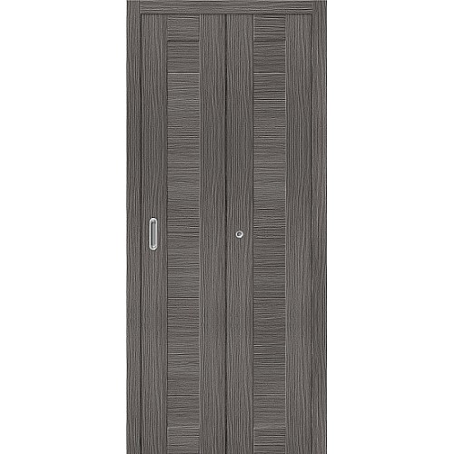 Дверь книжка экошпон Порта-21 Grey Veralinga