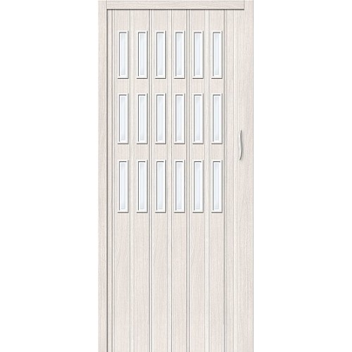 Дверь гармошка ПВХ Белый дуб