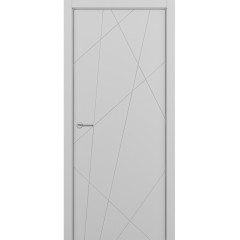 Межкомнатная дверь Zadoor Art-Lite ПГ Chaos Эмаль 7047