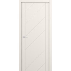 Межкомнатная дверь Zadoor Art-Lite ПГ Diagonale Эмаль Жемчужно-перламутровый