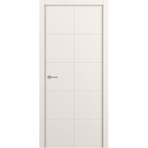 Межкомнатная дверь Zadoor Art-Lite ПГ Quadratto Светло-Серый