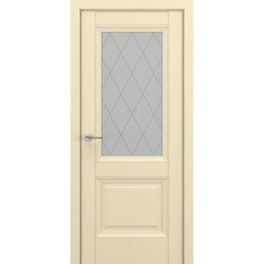 Классика 2 ПО ромб Белый матовый