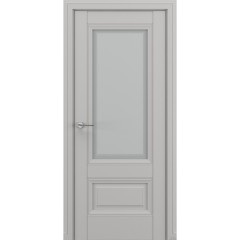 Межкомнатная дверь Zadoor Classic Baguette ПО Турин В3 Белый матовый